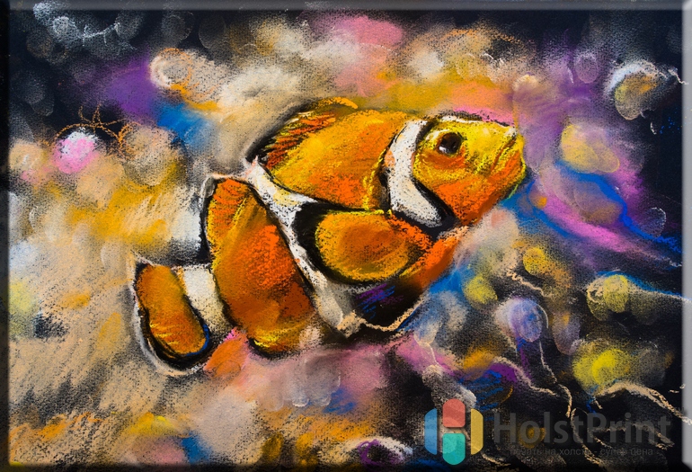 Картина золотая рыбка